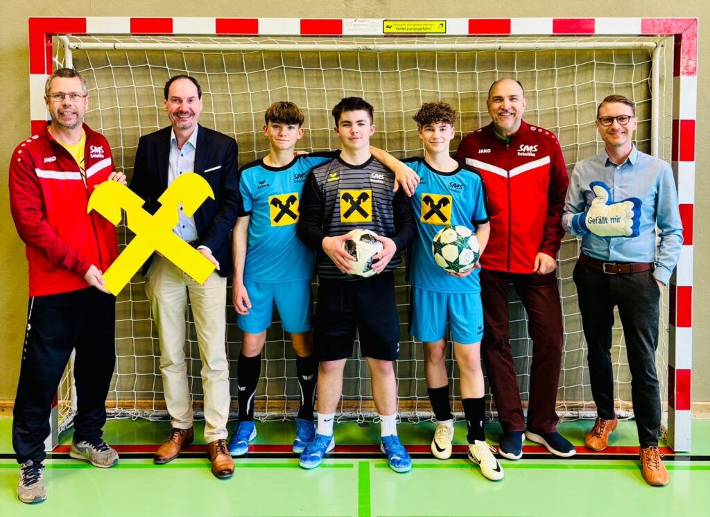 Dressenübergabe U15-FB Schülerliga