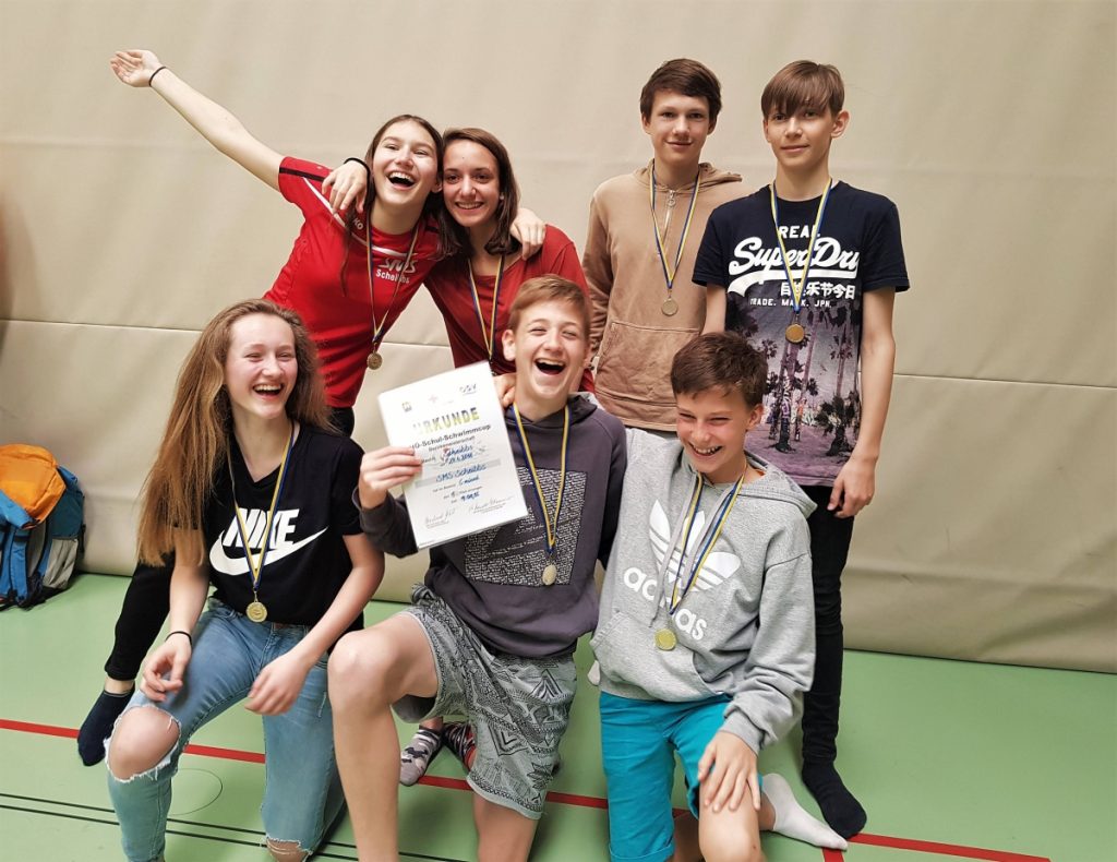 2 mal Gold für unser Schwimmteam!