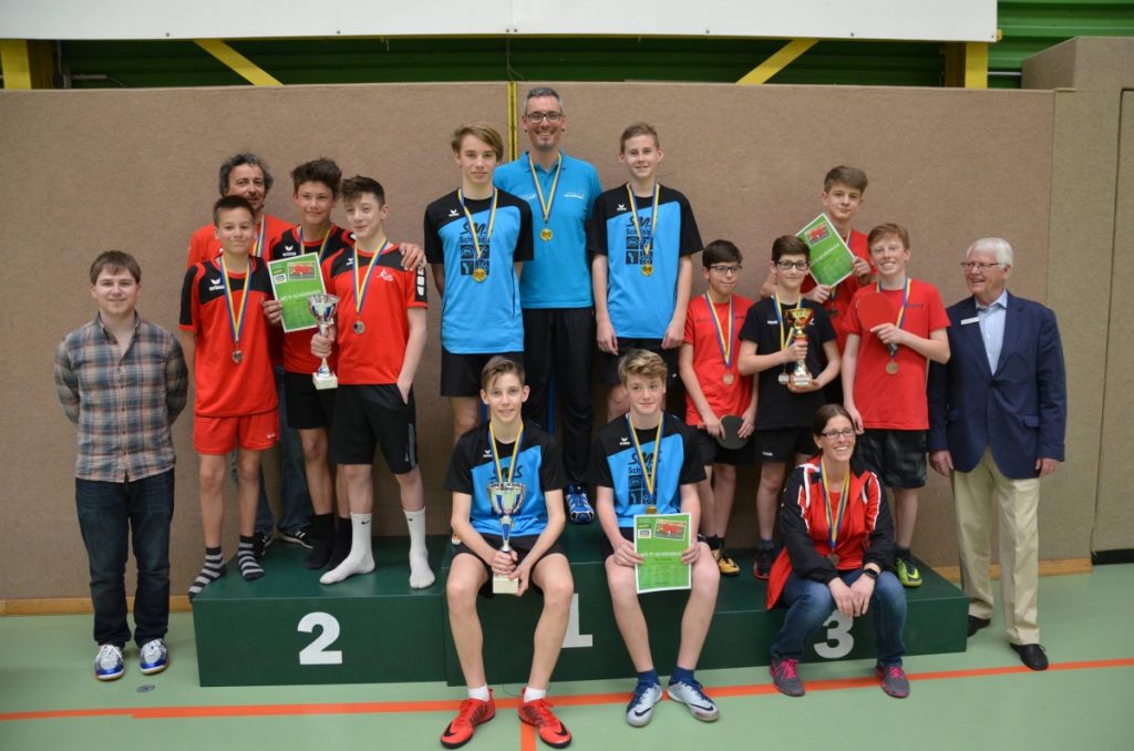Tischtennis - Schülerliga Landesmeistertitel für die SMS!